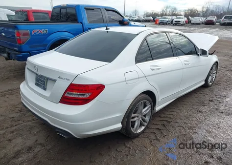 2013 Mercedes-Benz C 300 Sport 4Matic from USA, damaged, VIN WDDGF8AB7DR246837